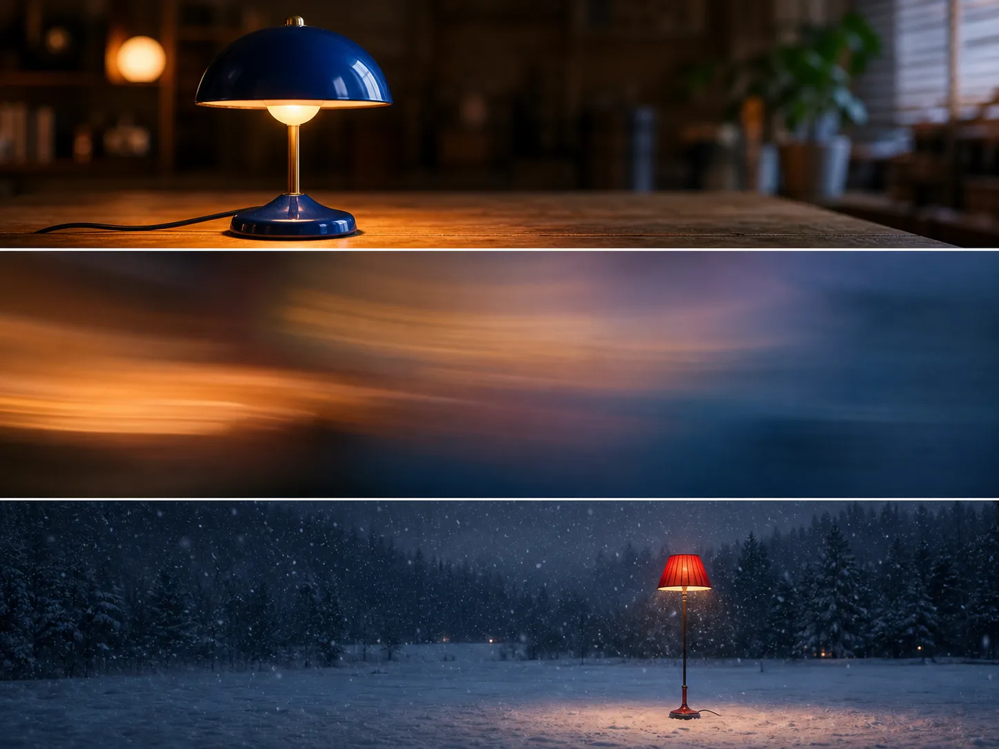 Incompatible lamp endpoints changing identity, scale, viewpoint, and environment