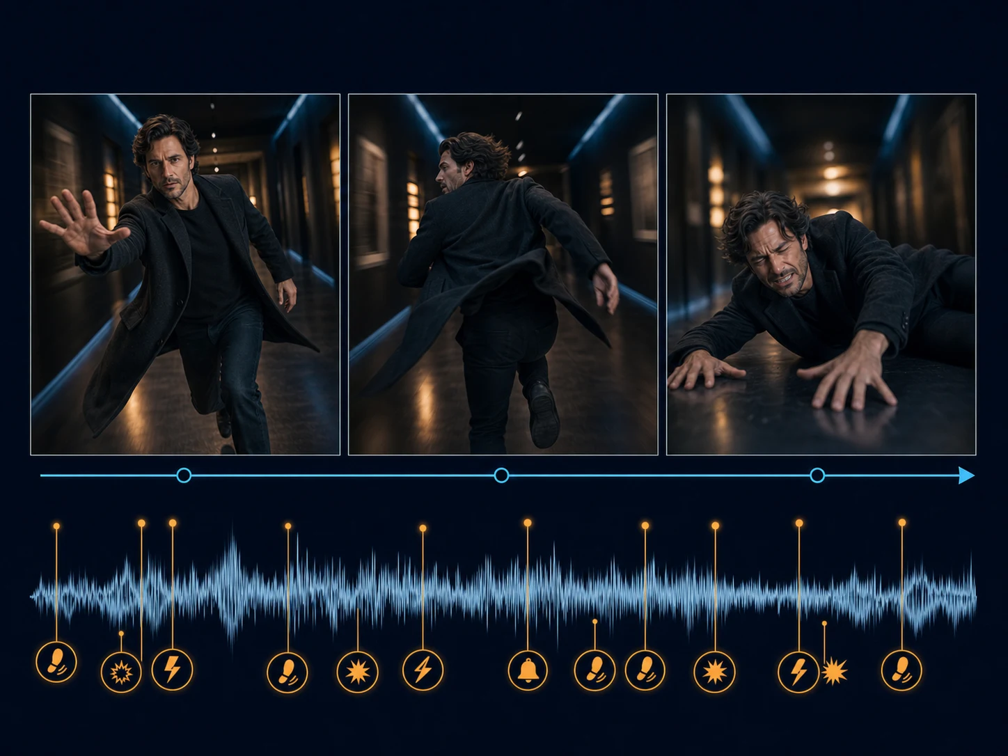 Avoid editorial storyboard overloaded with conflicting action, camera, dialogue, music, and effects cues
