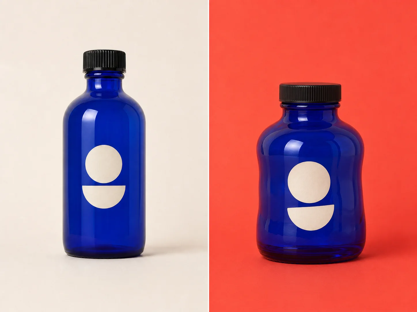 Avoid example where an edit changes the bottle shape and label details